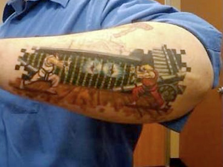 Geeky Video Game Tattoos. { May 1, 2010 @ 8:15 pm } · { All in one, 